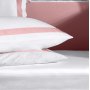 Комплект постельного белья в колыбель «Mia Rosa Classica» (цвет: молочный/нежно-розовый, сатин)