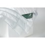Одеяло пухо-перовое кассетное облегченное «Flaum Eis Kollektion» (200х220 см; наполнитель: 80% белый гусиный пух, 20% кончики пера; чехол: мако-сатин, 100% хлопок)