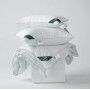 Одеяло пухо-перовое кассетное облегченное «Flaum Eis Kollektion» (150х200 см; наполнитель: 80% белый гусиный пух, 20% кончики пера; чехол: мако-сатин, 100% хлопок)
