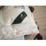 Одеяло пуховое кассетное всесезонное «Flaum Herbst Kollektion» (150х200 см; наполнитель: 100% белый гусиный пух; чехол: мако-сатин, 100% хлопок)