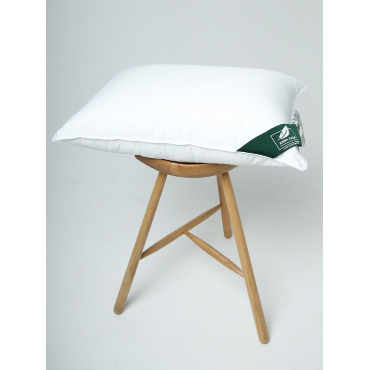 Подушка гипоаллергенная упругая «Flaum Aktiv Kollektion» (50х70 см; наполнитель: 100% полиэстер; чехол: мако-сатин, 100% хлопок) Подушка гипоаллергенная упругая «Flaum Aktiv Kollektion» (50х70 см; наполнитель: 100% полиэстер; чехол: мако-сатин, 100% хлопок)