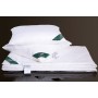 Одеяло хлопковое облегченное стеганое «Flaum Baumwolle Kollektion» (150х200 см; наполнитель: 80% хлопковое волокно, 20% полилактид; чехол: мако-сатин, 100% хлопок)
