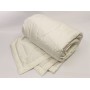 Одеяло шерстяное теплое стеганое «Flaum Kamel Kollektion» (150х200 см; наполнитель: 80% верблюжий пух, 20% полилактид; чехол: мако-сатин, 100% хлопок)