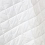 Наматрасник хлопковый «Flaum Glatt» легкий с юбкой на резинке (200х200х40 см; наполнитель: 100% хлопок; чехол: сатин, 100% хлопок)