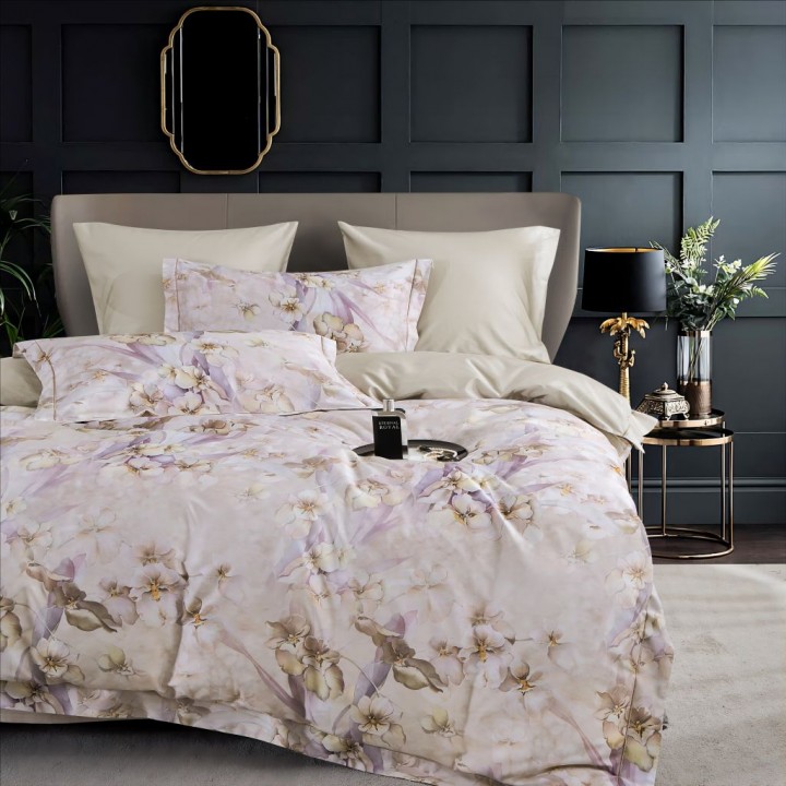 Постельное белье «Selesta» (евро; сатин: 100% египетский хлопок; арт. 2184-6)