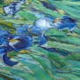 Постельное белье «Ирисы» с одеялом (евро; сатин: 100% египетский хлопок; арт. 2234-OMP)