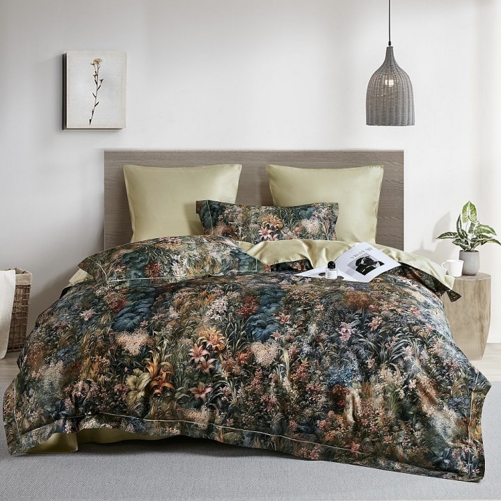 Постельное белье «Zaferano» (евро; сатин: 100% египетский хлопок; арт. 2317-6)