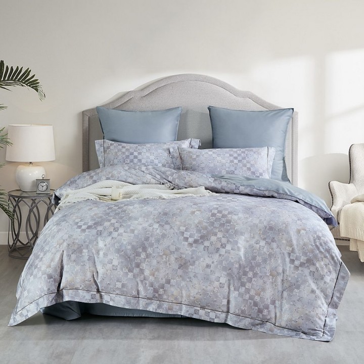 Постельное белье «Kirbi» (дуэт; сатин: 100% египетский хлопок; арт. 2320-7)