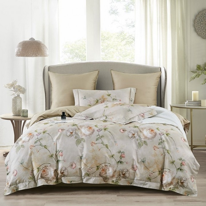 Постельное белье «Jane Austin» (дуэт; сатин: 100% египетский хлопок; арт. 2365-7)