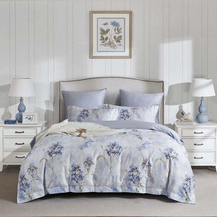 Постельное белье «Lirio» (евро; сатин: 100% египетский хлопок; арт. 2366-6)