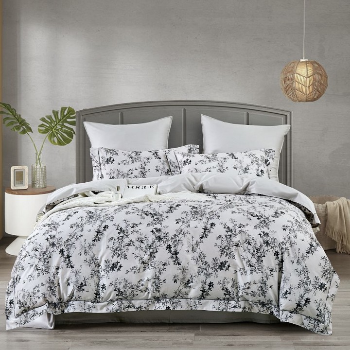 Постельное белье «Matsuko» (дуэт; сатин: 100% египетский хлопок; арт. 2368-7)