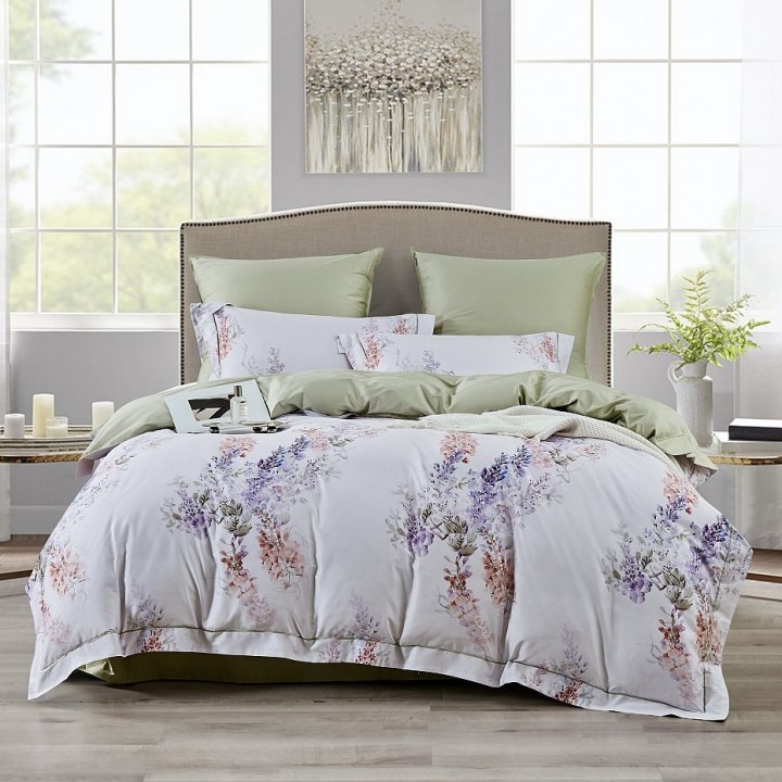 Постельное белье «Wisteria» (1,5 - спальный; сатин: 100% египетский хлопок; арт. 2369-4S)