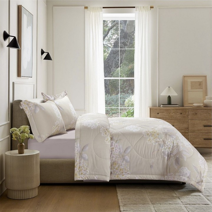 Постельное белье «Gortenzia» с одеялом (евро; фланель: 61% тенсель, 39% хлопок; арт. 2297-OMP)