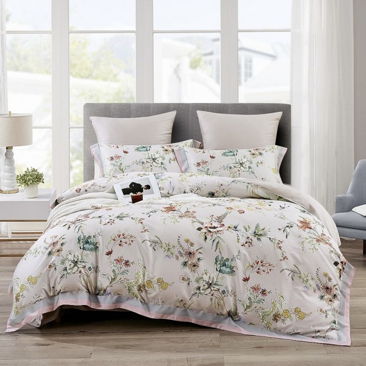 Постельное белье «Delgado» (дуэт; фланель: 61% тенсель, 39% хлопок; арт. 2361-7)