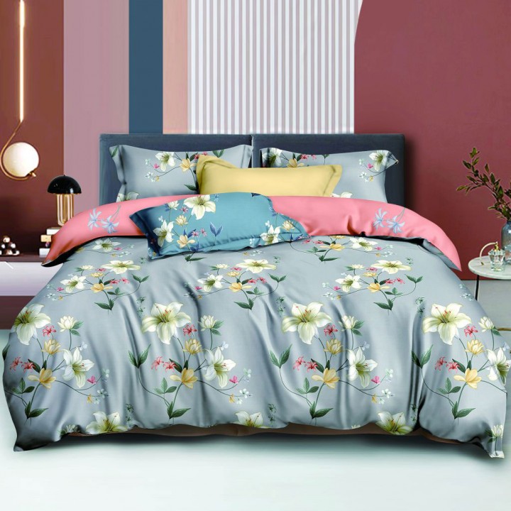 Постельное белье «Jess» (евро; сатин: 100% хлопок; арт. 1900-6)