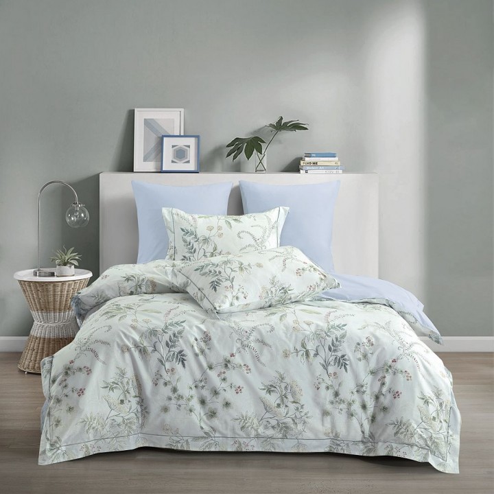 Постельное белье «Botanicus» (евро; сатин: 100% хлопок; арт. 2343-6)