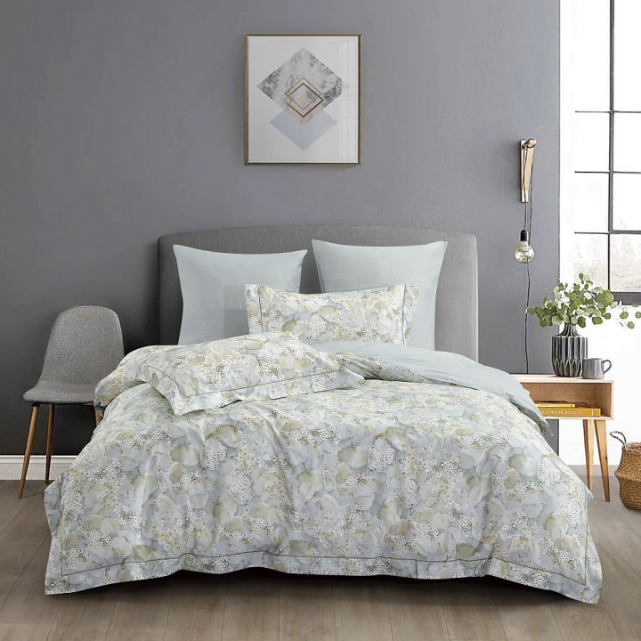 Постельное белье «Апрель» (евро; сатин: 100% хлопок; арт. 2347-6)