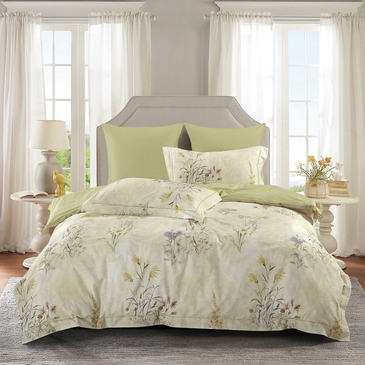 Постельное белье «Augusta» (дуэт; сатин: 100% хлопок; арт. 2353-7)