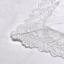 Постельное белье «Bride» с кружевом (евро; жаккардовый сатин: 45% хлопок, 55% вискоза / сатин: 100% хлопок; арт. 469-4)