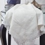 Постельное белье «Bride» с кружевом (евро; жаккардовый сатин: 45% хлопок, 55% вискоза / сатин: 100% хлопок; арт. 469-4)