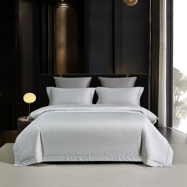 Постельное белье «Leonora» (евро; жаккардовый сатин/сатин: 61% тенсель, 39% хлопок/100% египетский хлопок; арт. 2330-6)