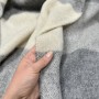 Плед шерстяной «Maule», цвет: серый (140х220 см; 55% шерсть альпака, 45% шерсть австралийского мериноса, арт. 1-00)