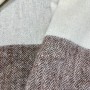 Плед шерстяной «Maule», цвет: коричневый/терракотовый/лососевый (140х220 см; 55% шерсть альпака, 45% шерсть австралийского мериноса, арт. 1-03)
