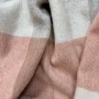 Плед шерстяной «Maule», цвет: коричневый/терракотовый/лососевый (140х220 см; 55% шерсть альпака, 45% шерсть австралийского мериноса, арт. 1-03)