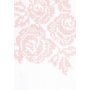 Комплект постельного белья в колыбель «Rose» (цвет: белый/розовый, перкаль)