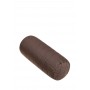 Декоративная наволочка для валика «Squares», цвет: шоколадный (16х40 см; сатин: 100% хлопок)