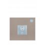 Простыня на резинке «Акцент» (цвет: бронзовый; 160х200х30 см; перкаль: 100% хлопок)