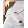 Одеяло гипоаллергенное облегченное стеганое «Bauschi Lux» (155х220 см; наполнитель: 100% полиэстер; чехол: сатин, 100% длинноволокнистый египетский хлопок)