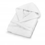 Халат махровый с капюшоном «Chicago Hooded», цвет: white - белый (размер S/M (42-46); махра: 100% длинноволокнистый хлопок)