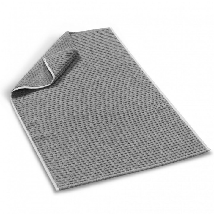 Коврик «Slim Ribbed», цвет: dark gray - темно-серый (60x90 см; 100% длинноволокнистый хлопок)