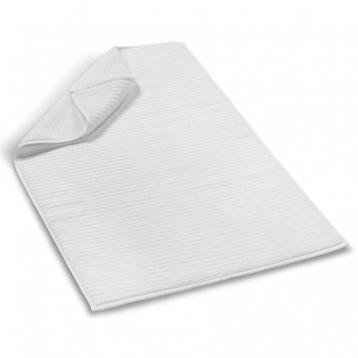 Коврик «Slim Ribbed», цвет: white - белый (60x90 см; 100% длинноволокнистый хлопок)