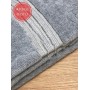 Полотенце махровое «Antique», цвет: light grey - серо-голубой (33х33 см; махра: 100% длинноволокнистый хлопок)