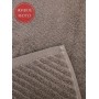 Полотенце махровое «Chevron», цвет: cabble stone - серо-коричневый (40x71 см; махра: 100% длинноволокнистый хлопок)