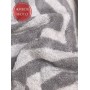 Полотенце махровое «Chevron Yarn Dyed», цвет: ivory/fog - слоновая кость/светло-серый (33x33 см; махра: 100% длинноволокнистый хлопок)