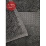 Полотенце махровое «Chicago», цвет: charcoal - антрацит (70x140 см; махра: 100% длинноволокнистый хлопок)