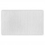 Полотенце махровое «Slim Ribbed», цвет: white - белый (50x90 см; махра: 100% длинноволокнистый хлопок)