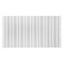 Полотенце махровое «Striped Gauze», цвет: white/warm grey - белый/дым (100х180 см; гладкотканая/махра: 100% длинноволокнистый хлопок)