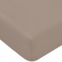 Простыня трикотажная на резинке «Bella Donna Jersey», цвет: 0126 - truffel (140x190-160x220 см; трикотаж-джерси: 97% длинноволокнистый хлопок, 3% эластан)