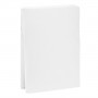 Простыня трикотажная на резинке «Bella Donna Jersey», цвет: white - белый (140x200-160x200 см; трикотаж-джерси: 97% длинноволокнистый хлопок, 3% эластан)