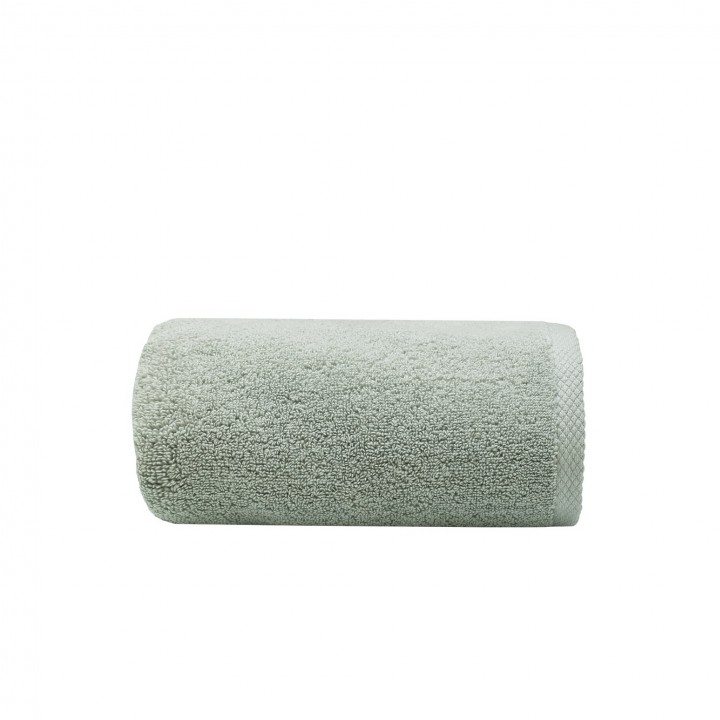 Полотенце махровое «Соло», цвет: зеленый (50x90 см; махра: 100% хлопок)