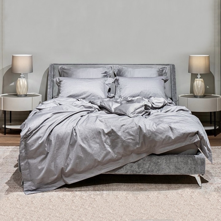 Комплект постельного белья «Серпенте» (1,5 - спальный; жаккардовый сатин: 100% хлопок; арт. 130HB-JAC-SER)