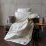Одеяло облегченное стеганое «Organic Hemp Grass» (150х200 см; наполнитель: 70% конопляное волокно, 30% льняное волокно; чехол: батист, 100% органический хлопок)