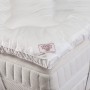 Наматрасник-топпер «Topper Tencel Grass» с резинками по углам (160х200 см; наполнитель: 100% tencel fiber grass/100% полиэстер; чехол: мако-батист, 100% хлопок)