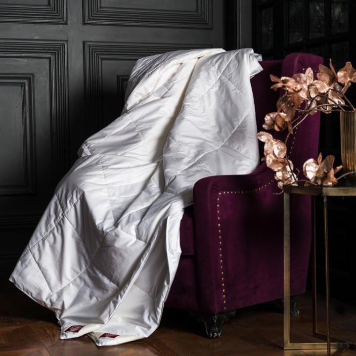 Одеяло стеганое на кнопках 4 сезона «Alliance Grass» (240х260 см; наполнитель: 100% шелк Mulberry / 100% tencel fiber grass; чехол: батист, 100% хлопок) Одеяло стеганое на кнопках 4 сезона «Alliance Grass» (240х260 см; наполнитель: 100% шелк Mulberry / 100% tencel fiber grass; чехол: батист, 100% хлопок)