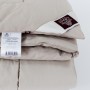Одеяло шерстяное теплое стеганое «Almond Wool Grass» (200х200 см; наполнитель: 100% noil grass, чехол: сатин, 60% тенсель, 40% хлопок)