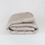 Одеяло шерстяное всесезонное стеганое «Almond Wool Grass» (200х200 см; наполнитель: 100% noil grass, чехол: сатин, 60% тенсель, 40% хлопок)
